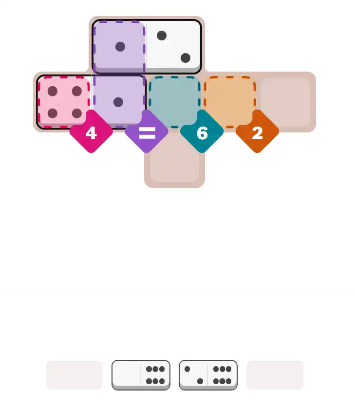 Pips hint for August 26, 2025 – easy level puzzle grid showing key first steps and strategy