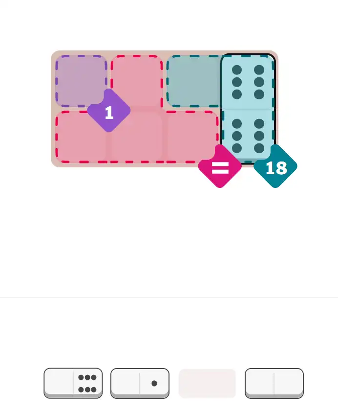 Pips hint for August 27, 2025 – easy level puzzle grid showing key first steps and strategy