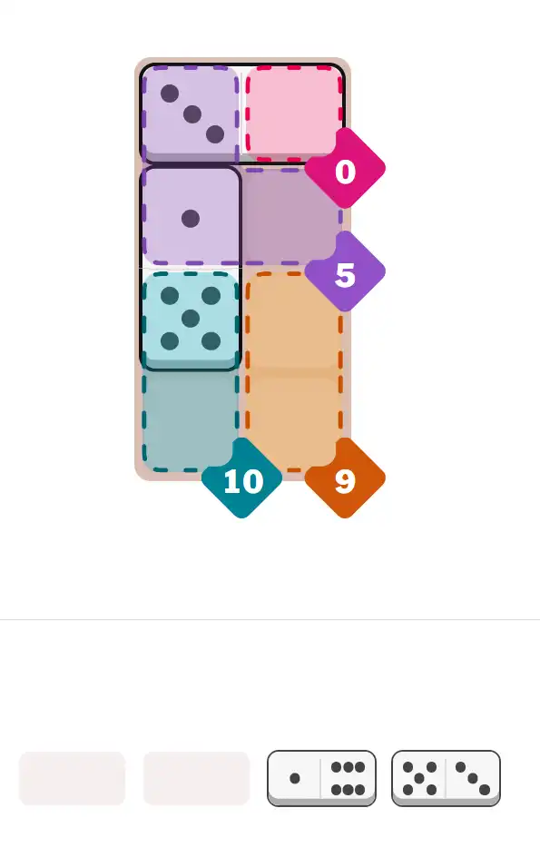 Pips hint for Sept 4, 2025 – easy level puzzle grid showing key first steps and strategy