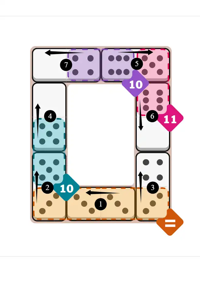 NYT Pips Sept 7, 2025 medium puzzle full solution grid with completed hints