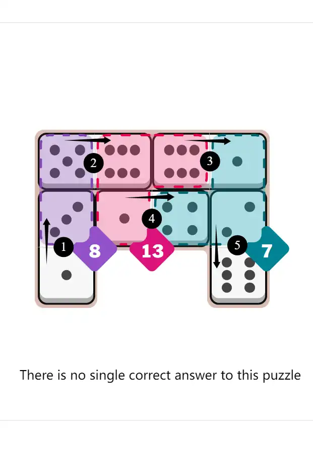 NYT Pips October 5, 2025 medium puzzle full solution grid with completed hints