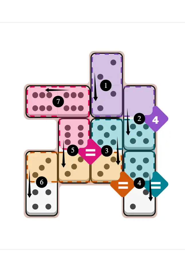 NYT Pips Sept 16, 2025 medium puzzle full solution grid with completed hints