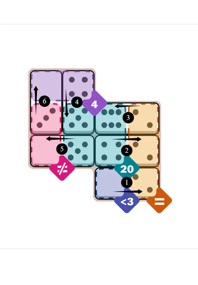 NYT Pips Sept 18, 2025 medium puzzle full solution grid with completed hints