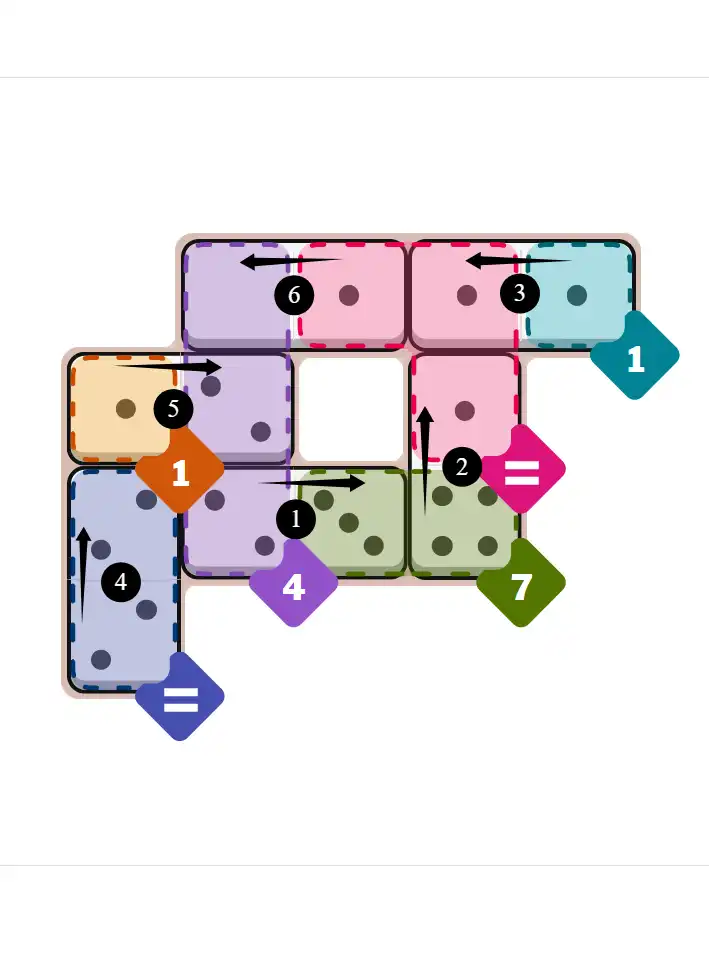 NYT Pips Sept 20, 2025 medium puzzle full solution grid with completed hints