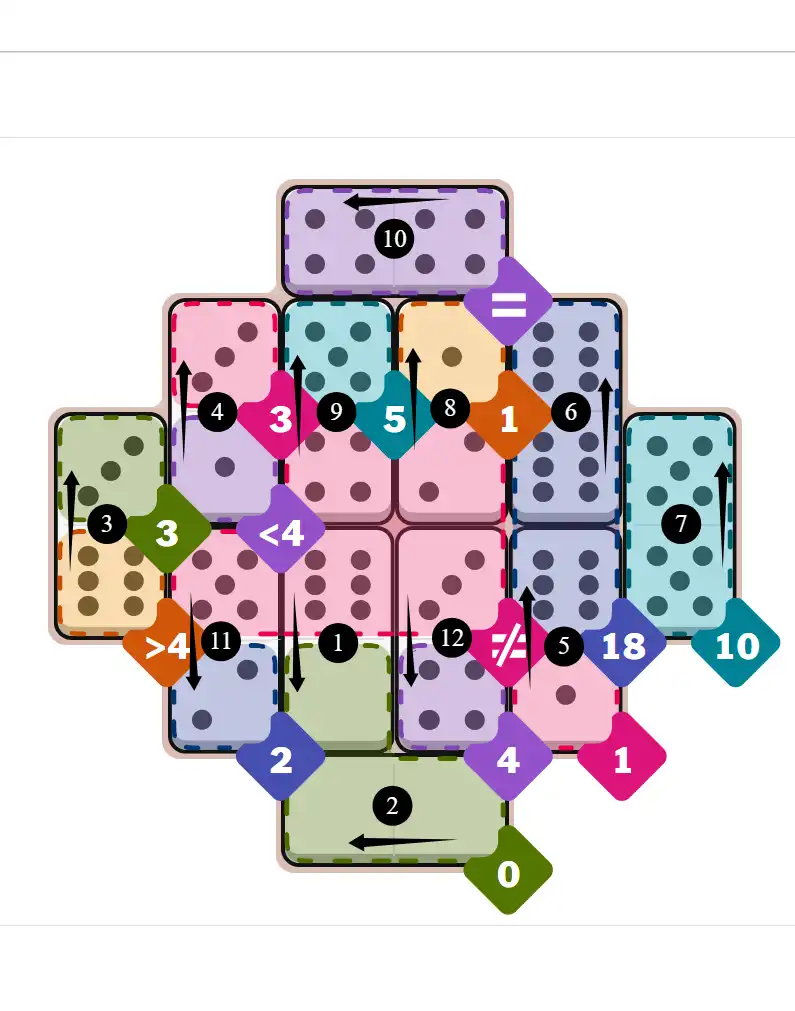 NYT Pips Sept 21, 2025 hard puzzle full solution grid showing final answer with hints