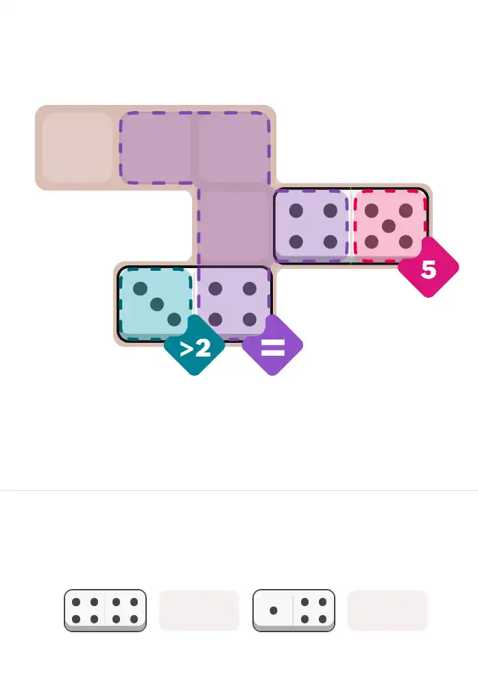 Pips hint for Sept 23, 2025 – easy level puzzle grid showing key first steps and strategy