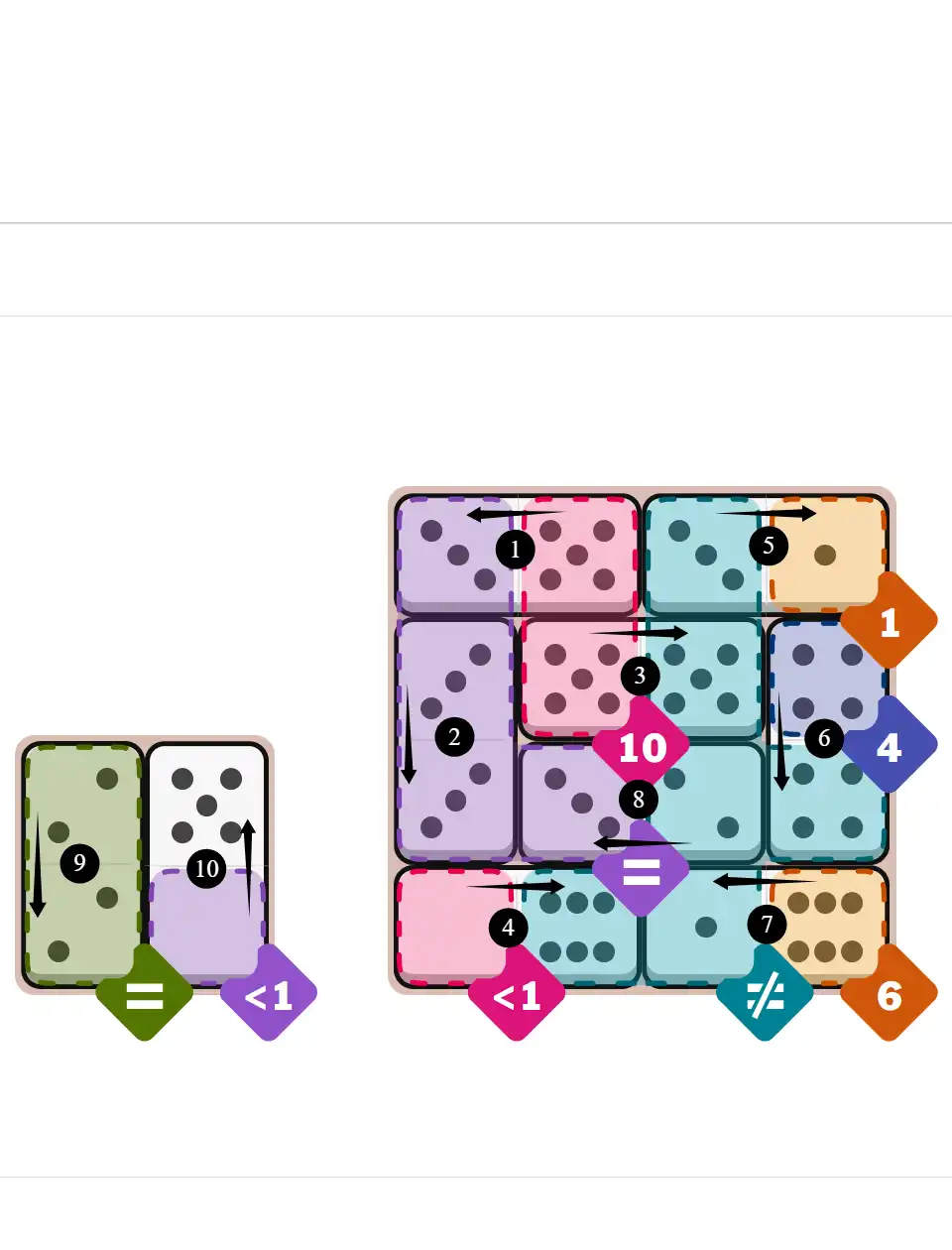 NYT Pips Sept 24, 2025 hard puzzle full solution grid showing final answer with hints