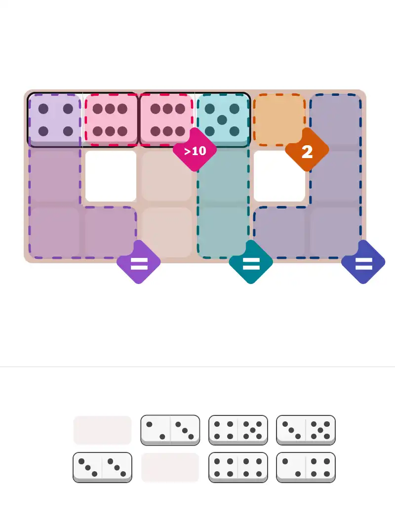 Pips hint for Sept 24, 2025 – medium level puzzle grid highlighting important moves and hints