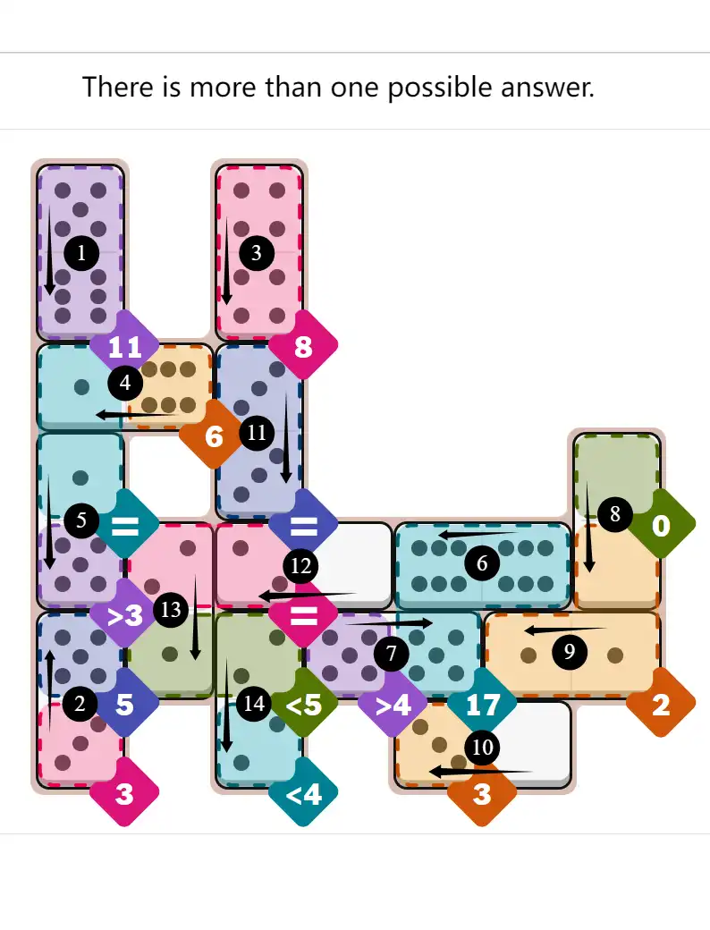 NYT Pips Sept 30, 2025 hard puzzle full solution grid showing final answer with hints