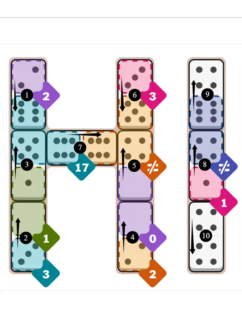 NYT Pips Sept 9, 2025 medium puzzle full solution grid with completed hints