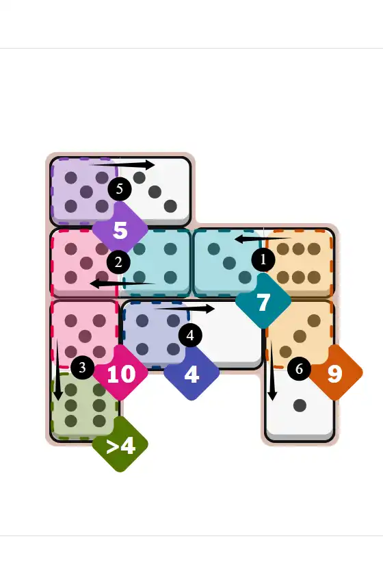 NYT Pips October 11, 2025 hard puzzle full solution grid showing final answer with hints