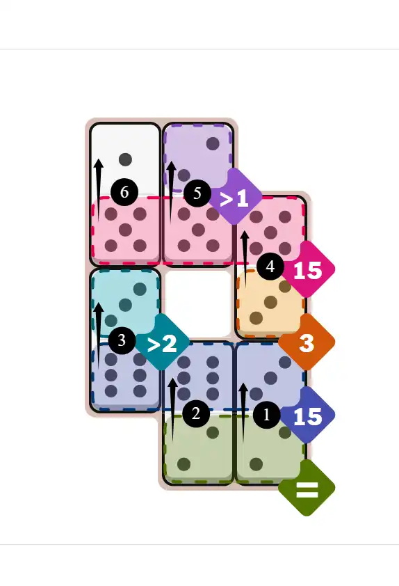 NYT Pips October 13, 2025 medium puzzle full solution grid with completed hints