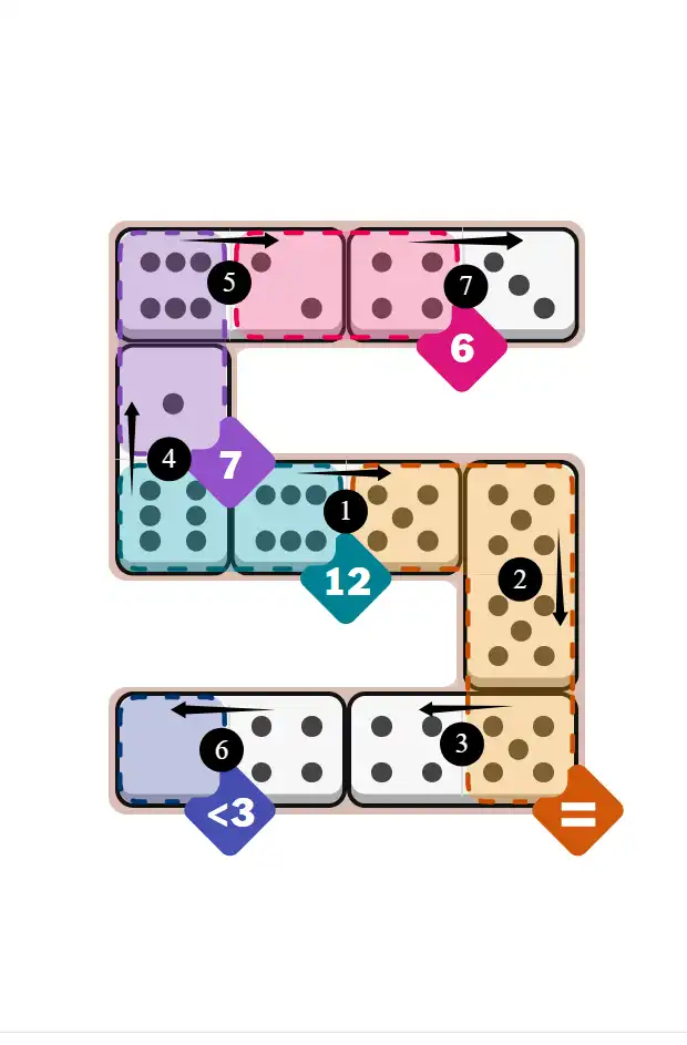 NYT Pips October 16, 2025 easy puzzle full solution grid with all hints completed