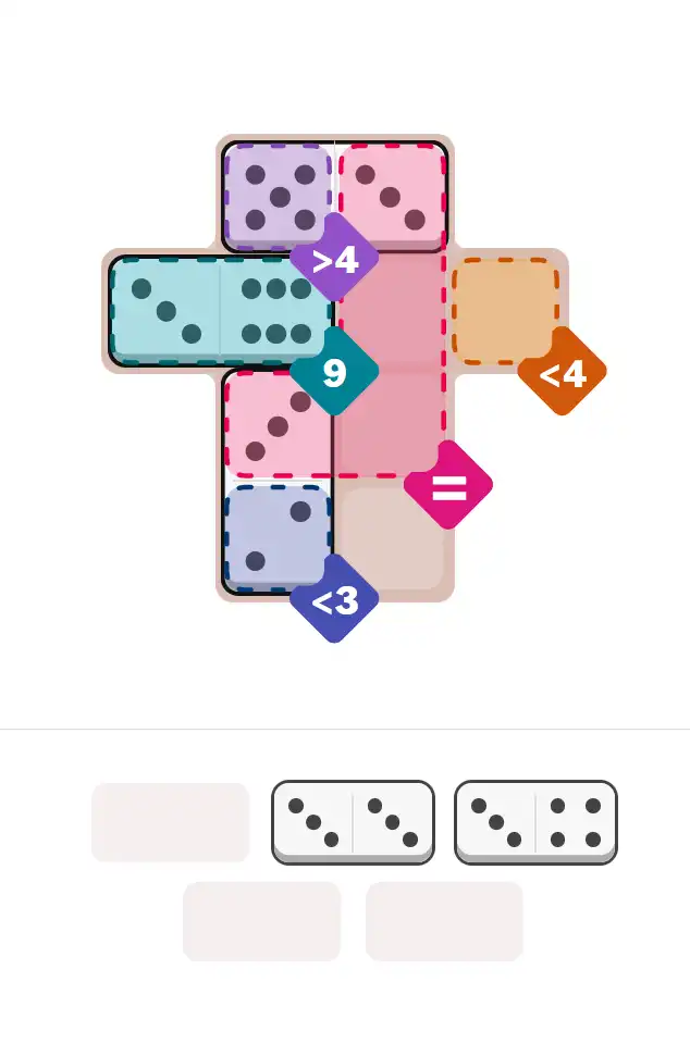 Pips hint for October 18, 2025 – easy level puzzle grid showing key first steps and strategy