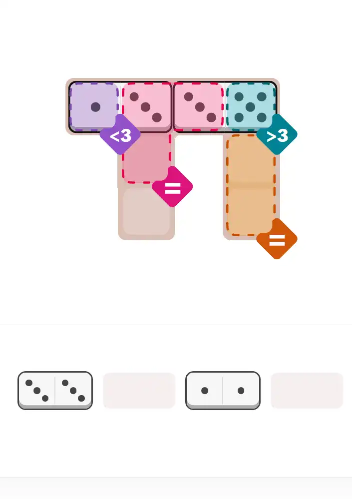 Pips hint for October 19, 2025 – easy level puzzle grid showing key first steps and strategy