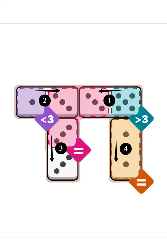 NYT Pips October 19, 2025 easy puzzle full solution grid with all hints completed