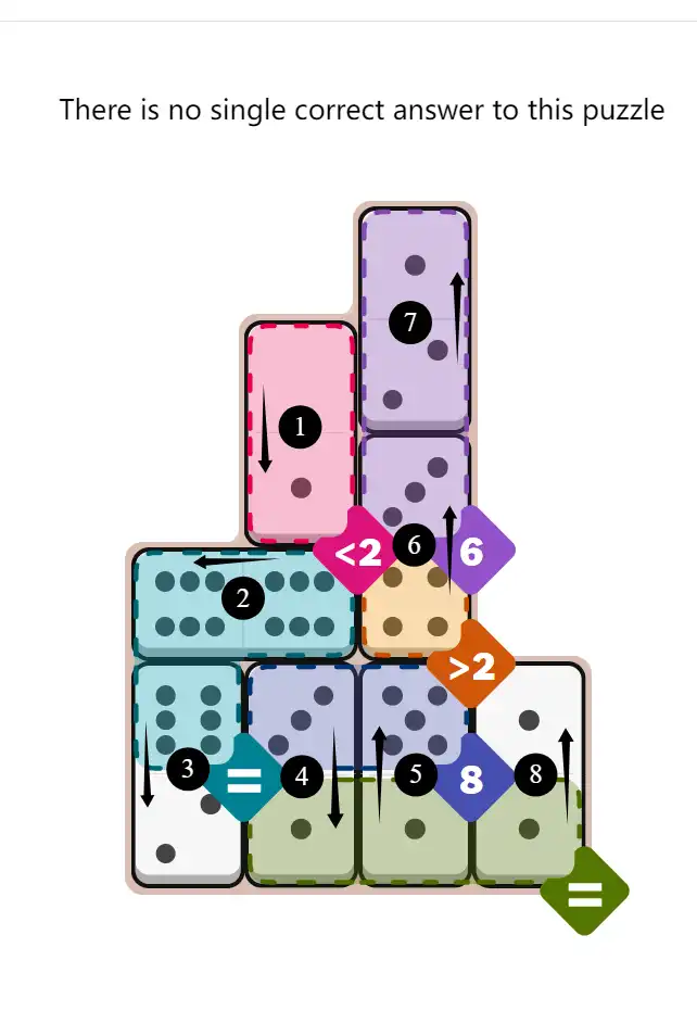 NYT Pips October 19, 2025 medium puzzle full solution grid with completed hints