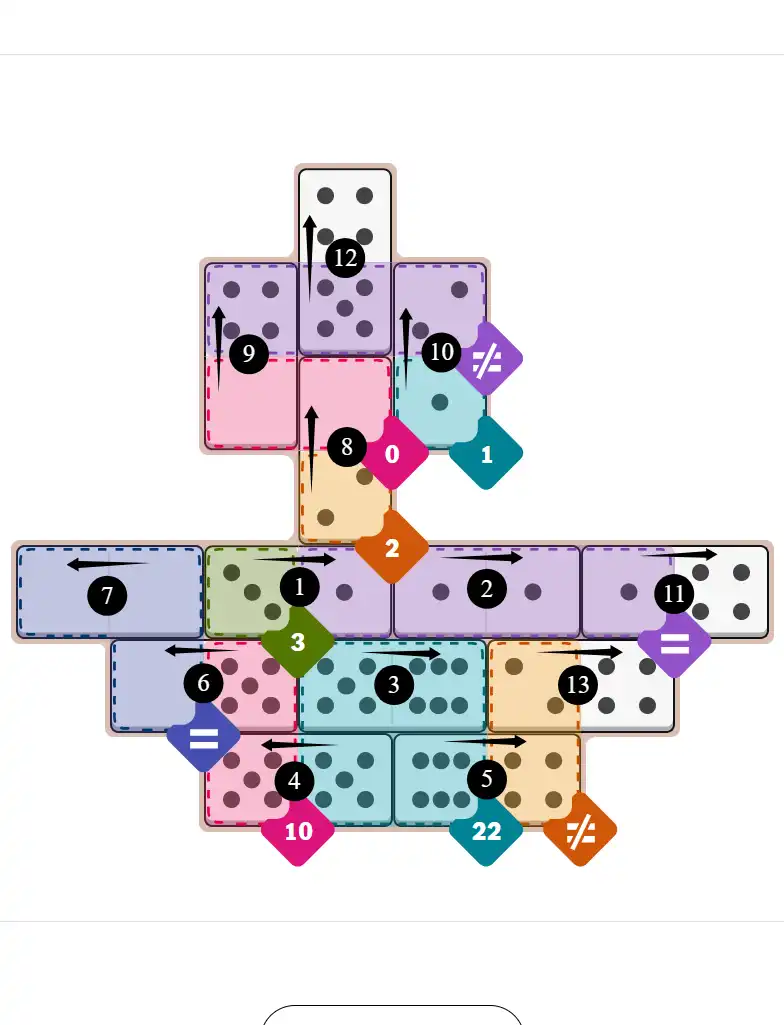 NYT Pips October 26, 2025 medium puzzle full solution grid with completed hints