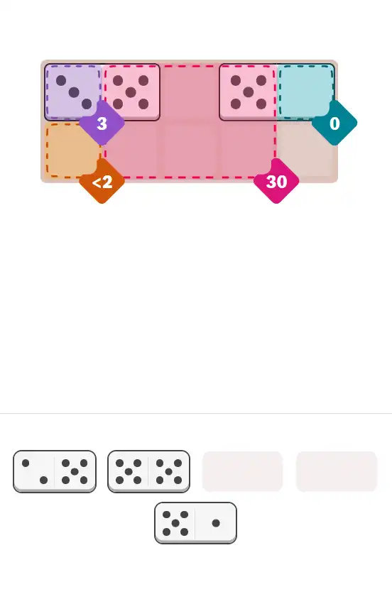 Pips hint for November 12, 2025 – easy level puzzle grid showing key first steps and strategy