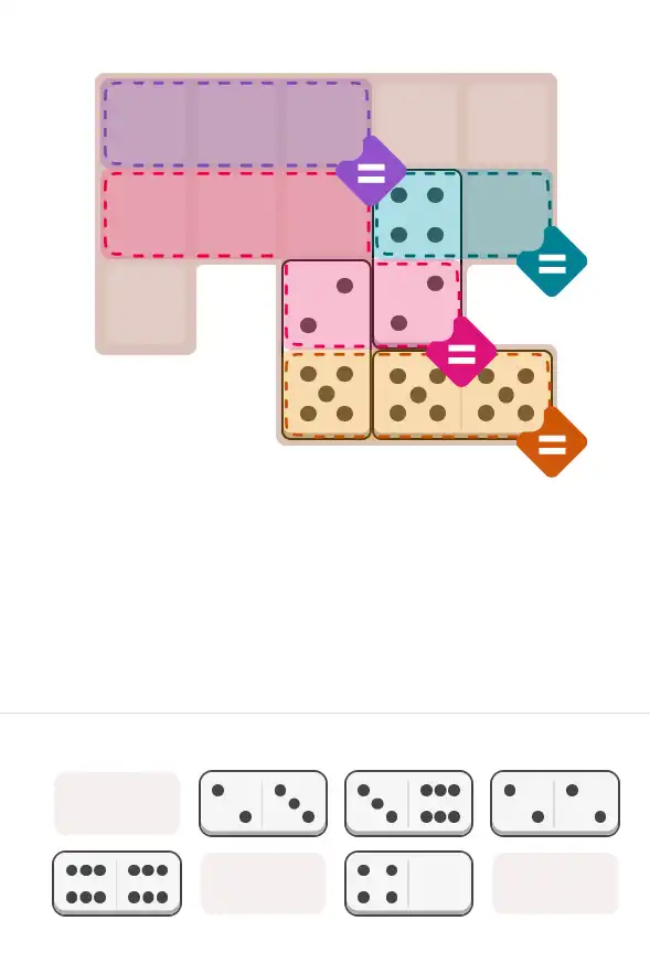 Pips hint for November 15, 2025 – medium level puzzle grid highlighting important moves and hints
