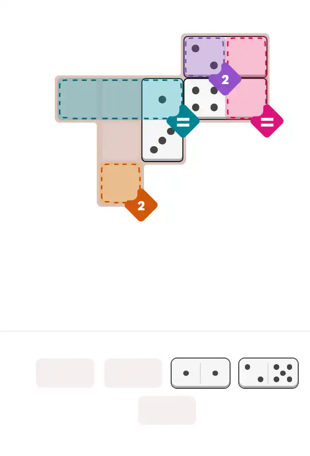 Pips hint for November 16, 2025 – easy level puzzle grid showing key first steps and strategy