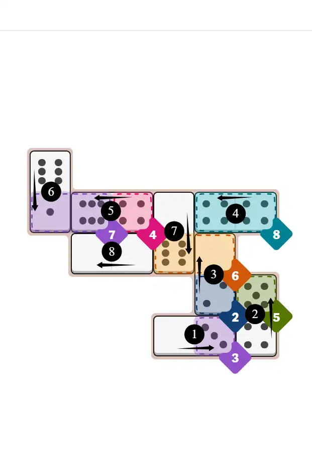 NYT Pips November 16, 2025 medium puzzle full solution grid with completed hints