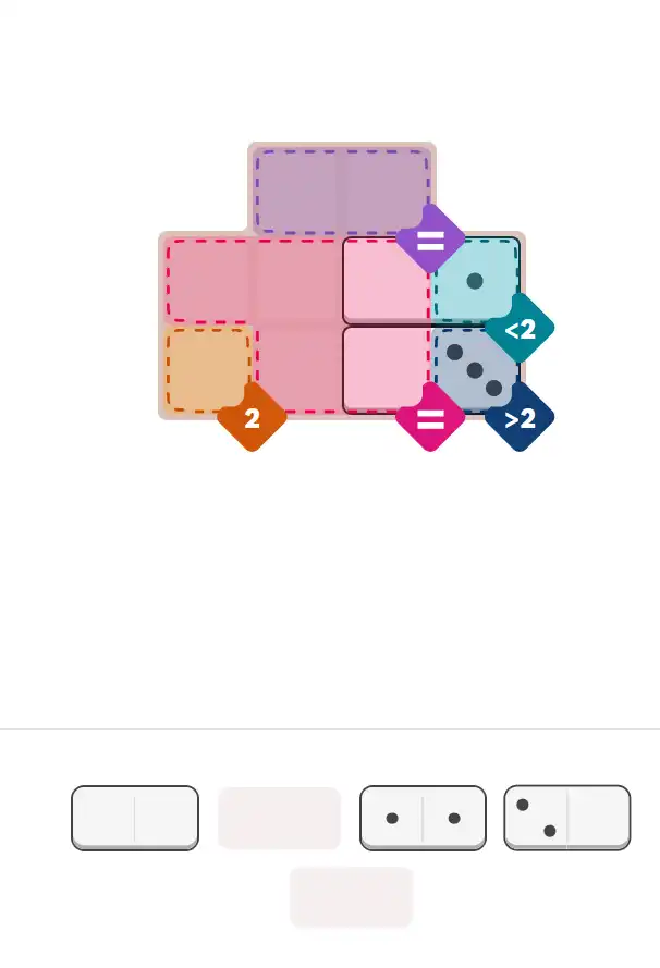 Pips hint for November 21, 2025 – easy level puzzle grid showing key first steps and strategy