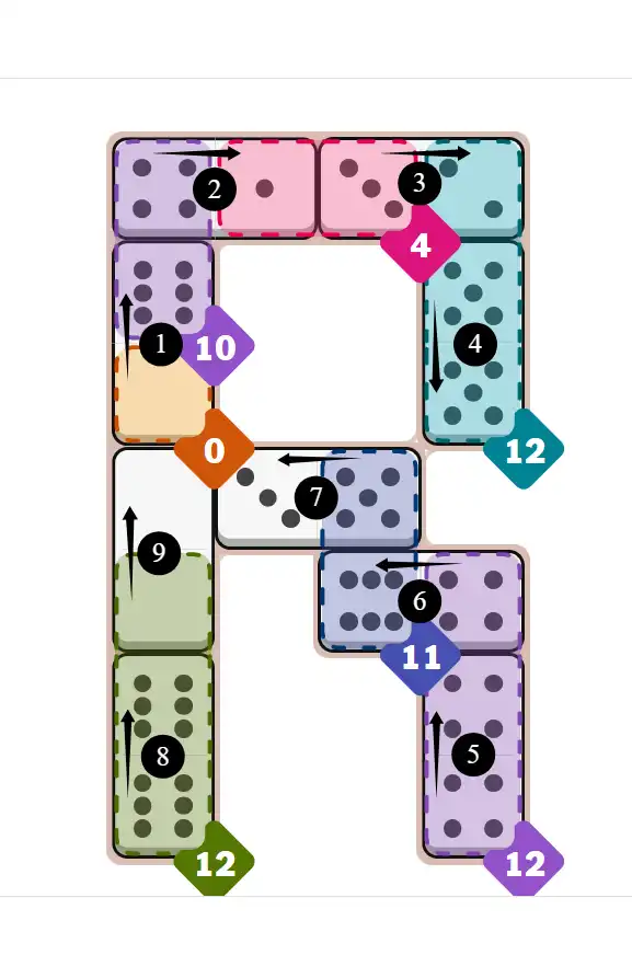 NYT Pips November 28, 2025 hard puzzle full solution grid showing final answer with hints