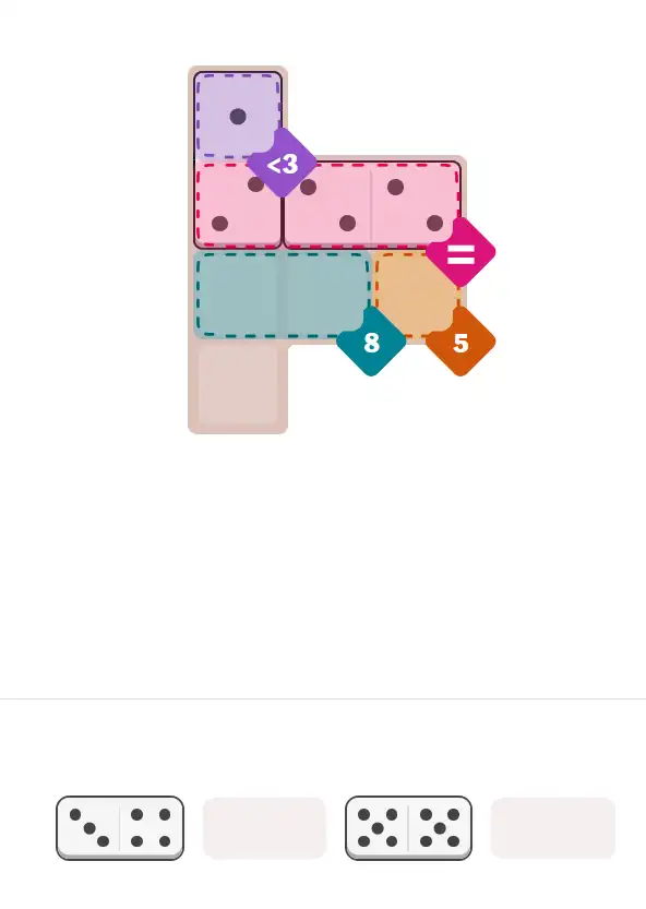 Pips hint for November 7, 2025 – easy level puzzle grid showing key first steps and strategy