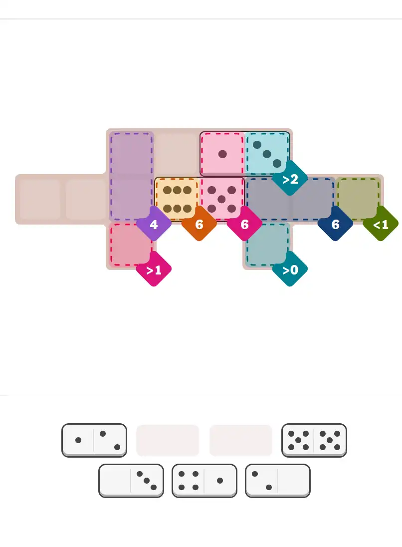 Pips hint for December 27, 2025 – medium level puzzle grid highlighting important moves and hints