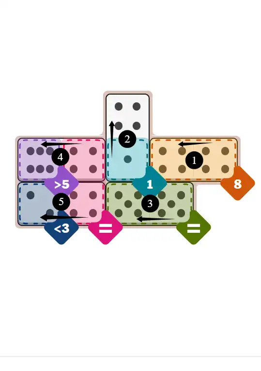 NYT Pips December 29, 2025 easy puzzle full solution grid with all hints completed