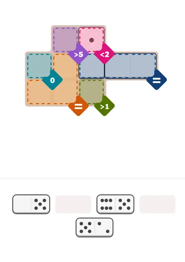 Pips hint for January 2, 2026 – easy level puzzle grid showing key first steps and strategy