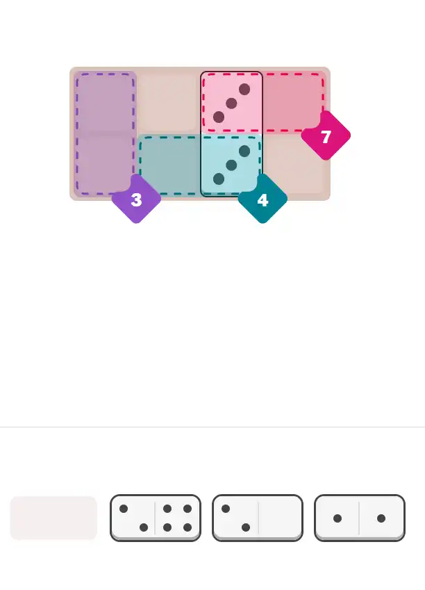 Pips hint for January 19, 2026 – easy level puzzle grid showing key first steps and strategy