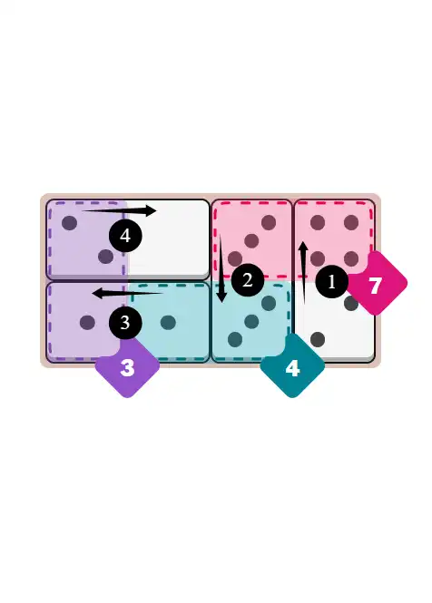 NYT Pips January 19, 2026 easy puzzle full solution grid with all hints completed