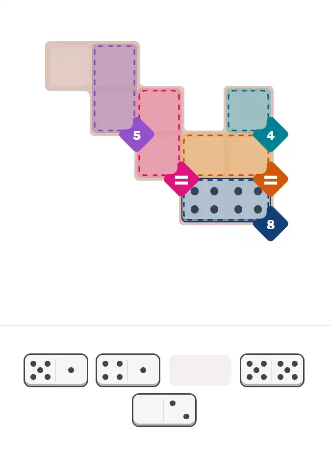 Pips hint for January 28, 2026 – easy level puzzle grid showing key first steps and strategy