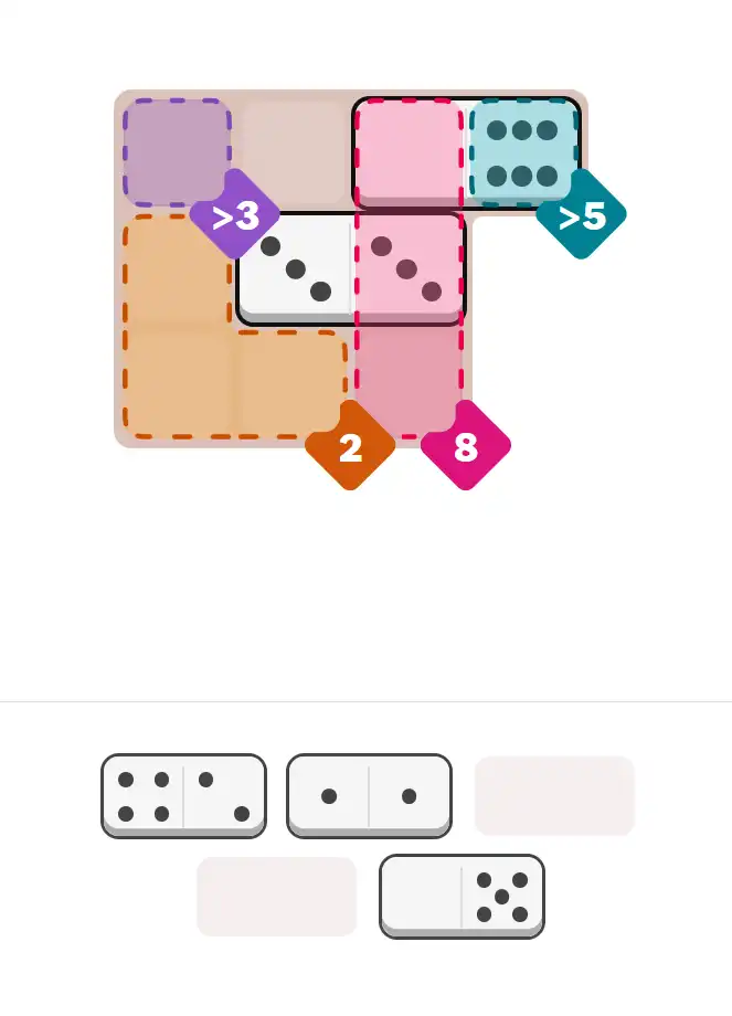 Pips hint for January 29, 2026 – easy level puzzle grid showing key first steps and strategy