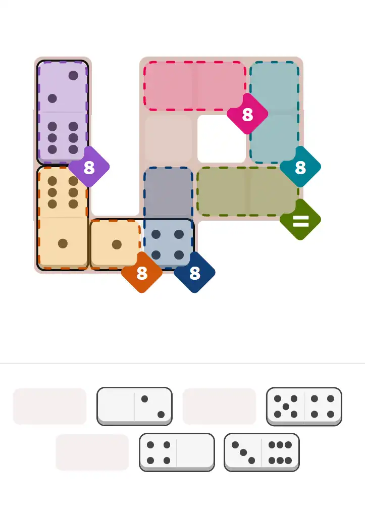 Pips hint for January 29, 2026 – medium level puzzle grid highlighting important moves and hints