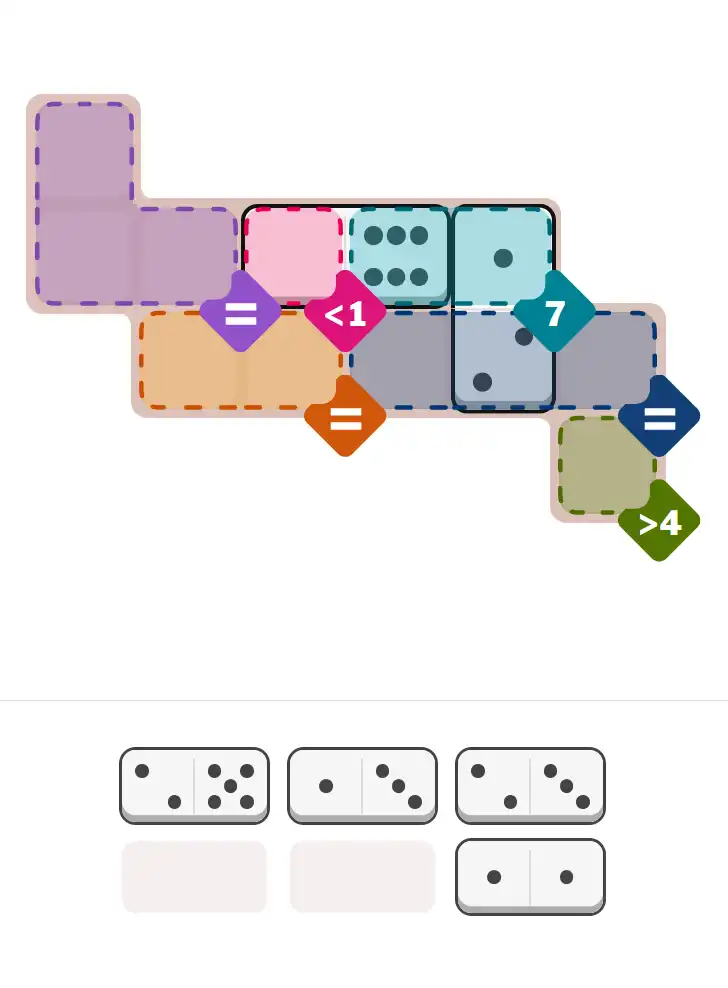 Pips hint for January 30, 2026 – easy level puzzle grid showing key first steps and strategy