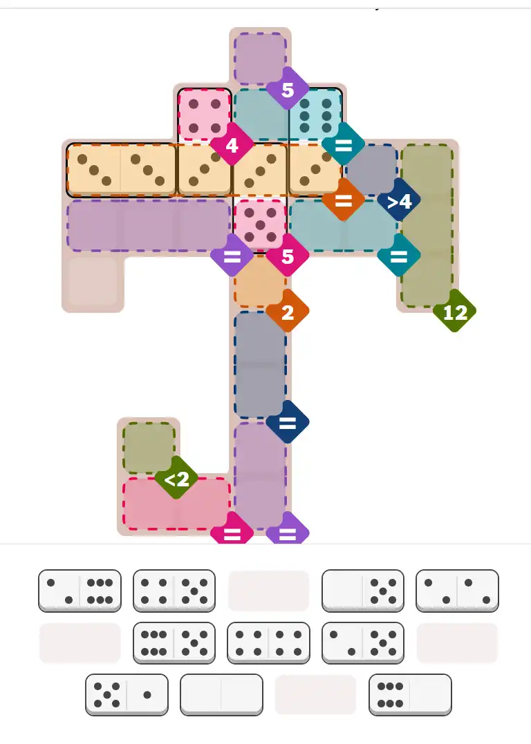 Pips hint for January 30, 2026 – hard level puzzle grid with critical first placements and strategy