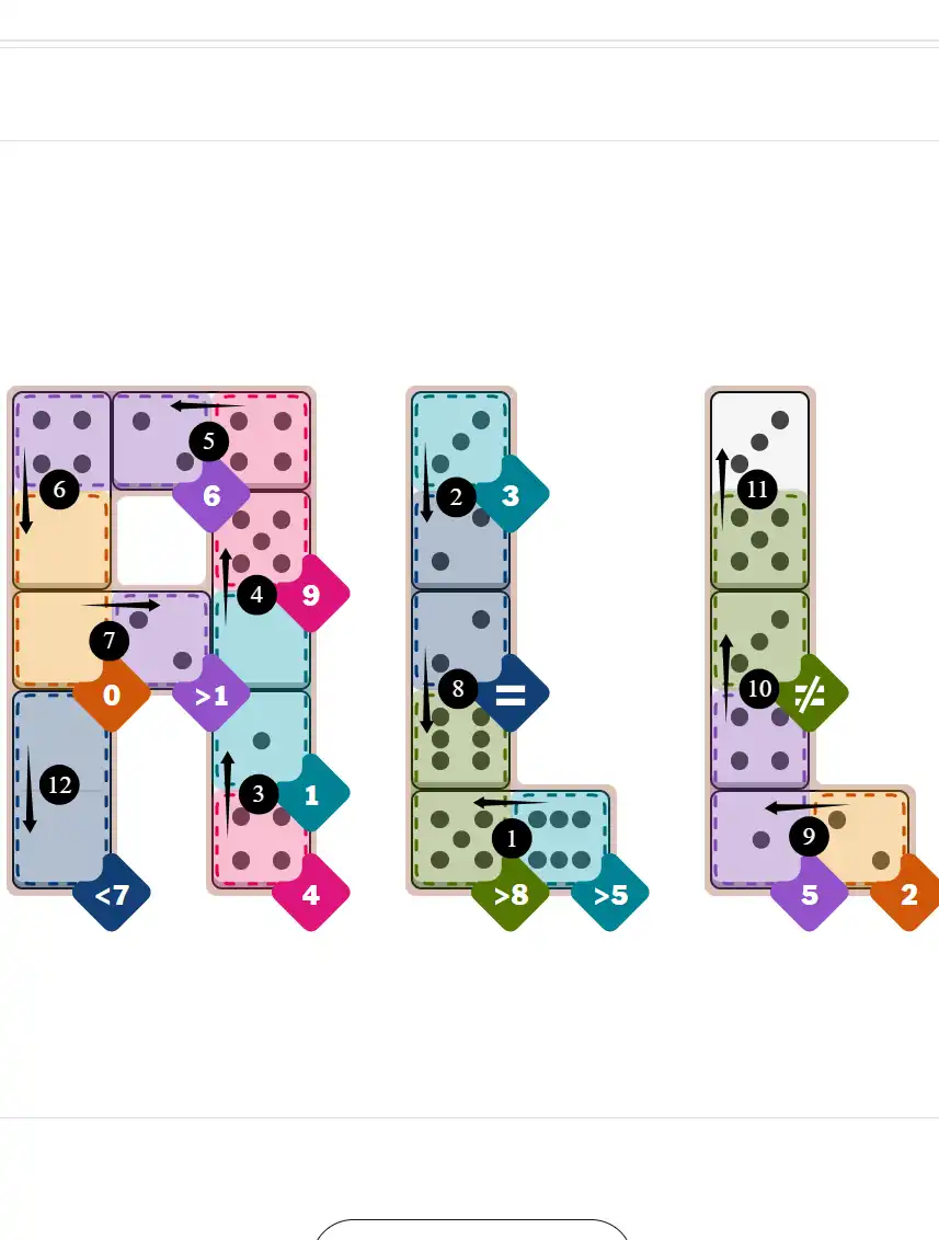 NYT Pips January 7, 2026 hard puzzle full solution grid showing final answer with hints