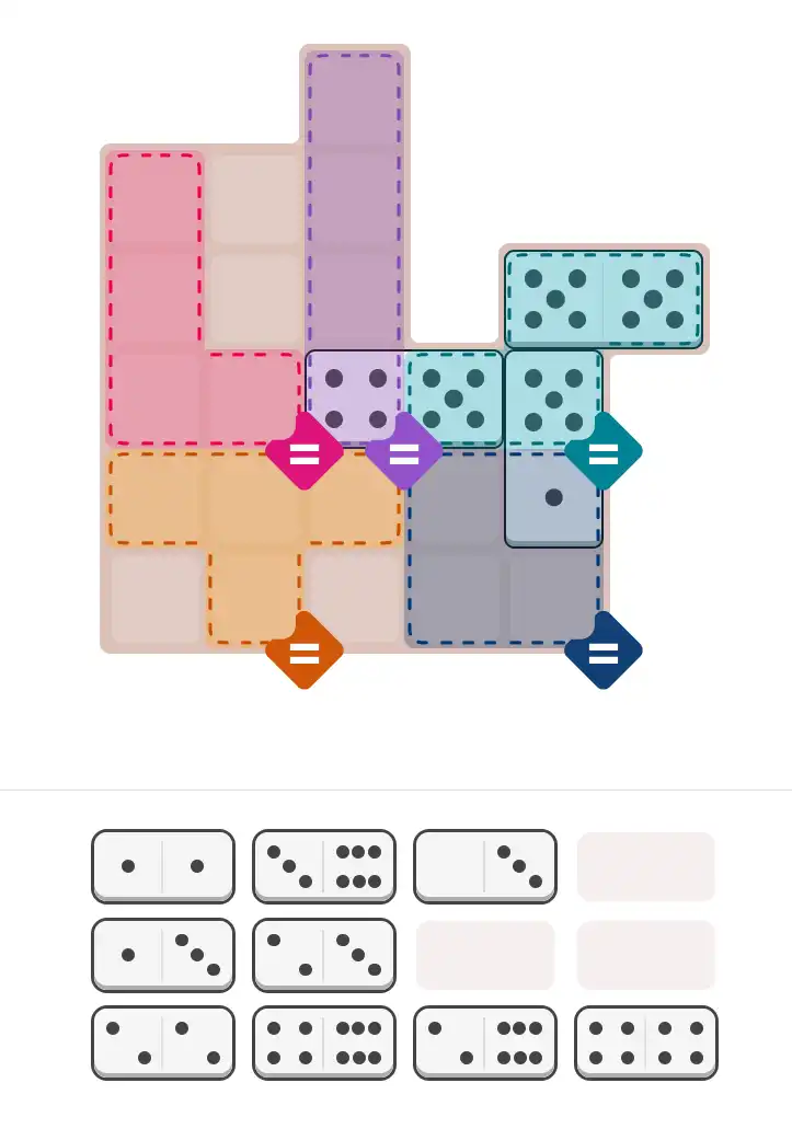 Pips hint for January 9, 2026 – hard level puzzle grid with critical first placements and strategy
