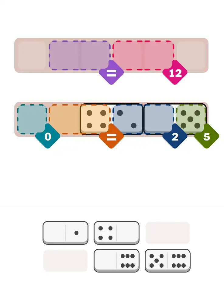 Pips hint for February 17, 2026 – easy level puzzle grid showing key first steps and strategy