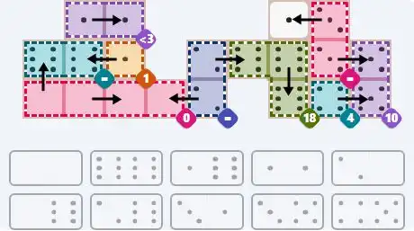 NYT Pips August 18, 2025 hard puzzle full solution grid showing final answer with hints