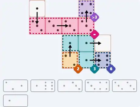 NYT Pips August 19, 2025 medium puzzle full solution grid with completed hints