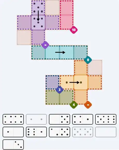 Pips hint for August 21, 2025 – hard level puzzle grid with critical first placements and strategy
