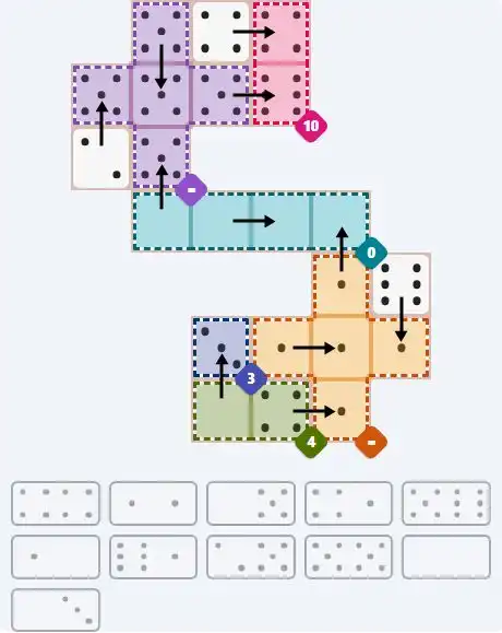 NYT Pips August 21, 2025 hard puzzle full solution grid showing final answer with hints