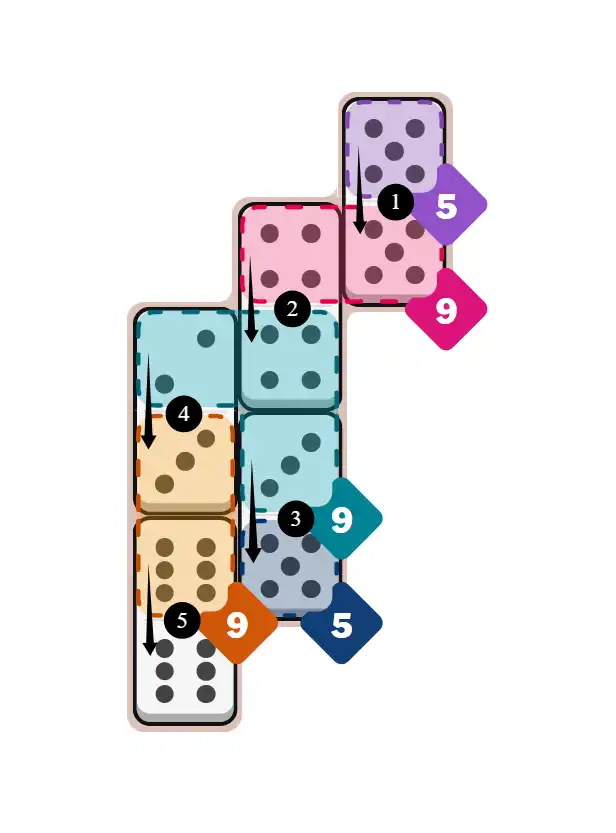 NYT Pips March 11, 2026 easy puzzle full solution grid with all hints completed