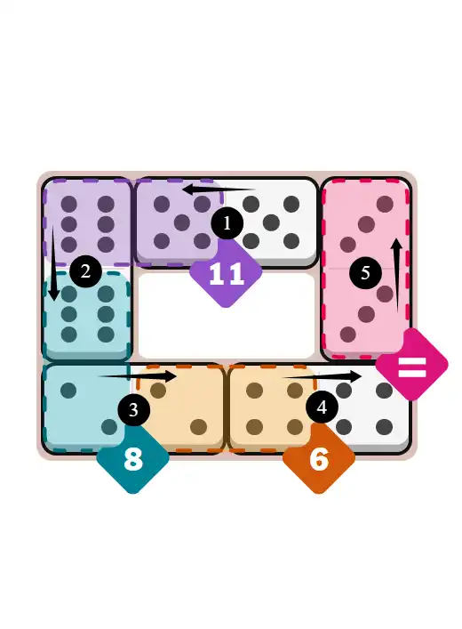 NYT Pips March 13, 2026 easy puzzle full solution grid with all hints completed