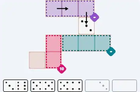 Pips hint for March 15, 2026 – easy level puzzle grid showing key first steps and strategy