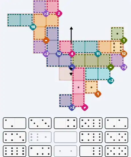 Pips hint for March 15, 2026 – hard level puzzle grid with critical first placements and strategy